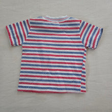 Load image into Gallery viewer, Vintage Baseball Bear Striped Tee 6-9 months
