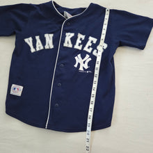 Load image into Gallery viewer, Vintage NY Yankees Jeter Jersey kids 8/9 *missing button
