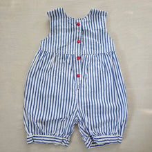 Load image into Gallery viewer, Vintage Stars &amp; Stripes Bubble Romper 4t
