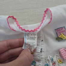 Load image into Gallery viewer, Vintage Floral Bubble Romper 6-9 months
