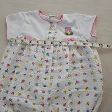 Load image into Gallery viewer, Vintage Floral Bubble Romper 6-9 months
