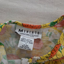 Load image into Gallery viewer, Vintage Sunflower Floral Bubble Romper 9-12 months
