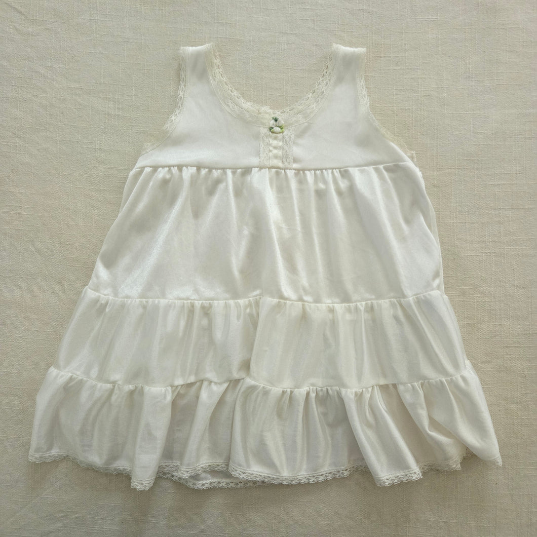 Vintage Sleeveless Drsss Slip 12-24 months