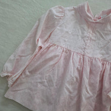 Load image into Gallery viewer, Vintage Pink Floral Long Sleeve Tunic 24 months
