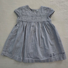 Load image into Gallery viewer, Vintage Gymboree Smocked Sailboat Dress 6-12 months
