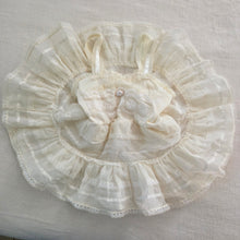 Load image into Gallery viewer, Vintage 70s Cream Full Circle Slip Dress 3-6 months

