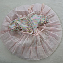 Load image into Gallery viewer, Vintage 50s/60s Dainty Striped Full Circle Dress 12-18 months
