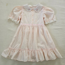 Load image into Gallery viewer, Vintage Pink Scallop Collar Dress 5t/6
