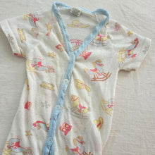 Load image into Gallery viewer, Vintage Cowboy Rocking Horse PJs 18 months

