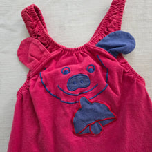 Load image into Gallery viewer, Vintage Pig Fitted Romper 12-18 months
