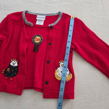 Load image into Gallery viewer, Vintage Chickens Sweater/Shirt 4t
