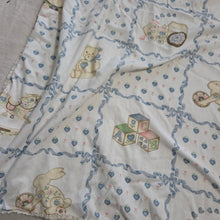 Load image into Gallery viewer, Vintage Toys + Bears Baby Blanket
