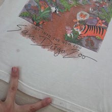 Load image into Gallery viewer, Vintage San Diego Zoo Souvenir Tee kids 6/8
