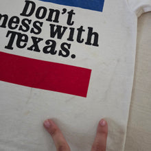 Load image into Gallery viewer, Vintage Don&#39;t Mess With Texas Tee kids 6/8
