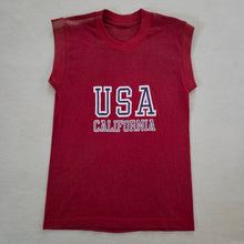 Load image into Gallery viewer, Vintage California USA Sleeveless Top kids 6/8
