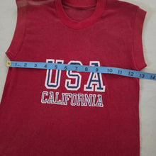 Load image into Gallery viewer, Vintage California USA Sleeveless Top kids 6/8

