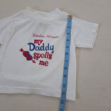 Load image into Gallery viewer, Vintage Valentine Nebraska Daddy&#39;s Love Tee 18 months
