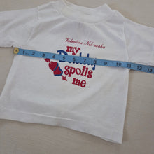 Load image into Gallery viewer, Vintage Valentine Nebraska Daddy&#39;s Love Tee 18 months
