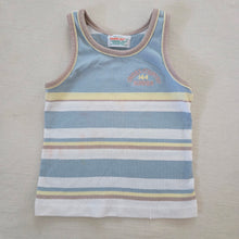 Load image into Gallery viewer, Vintage Healthtex Runner Striped Tank Top 2/3t
