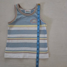 Load image into Gallery viewer, Vintage Healthtex Runner Striped Tank Top 2/3t
