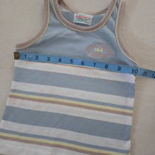 Load image into Gallery viewer, Vintage Healthtex Runner Striped Tank Top 2/3t
