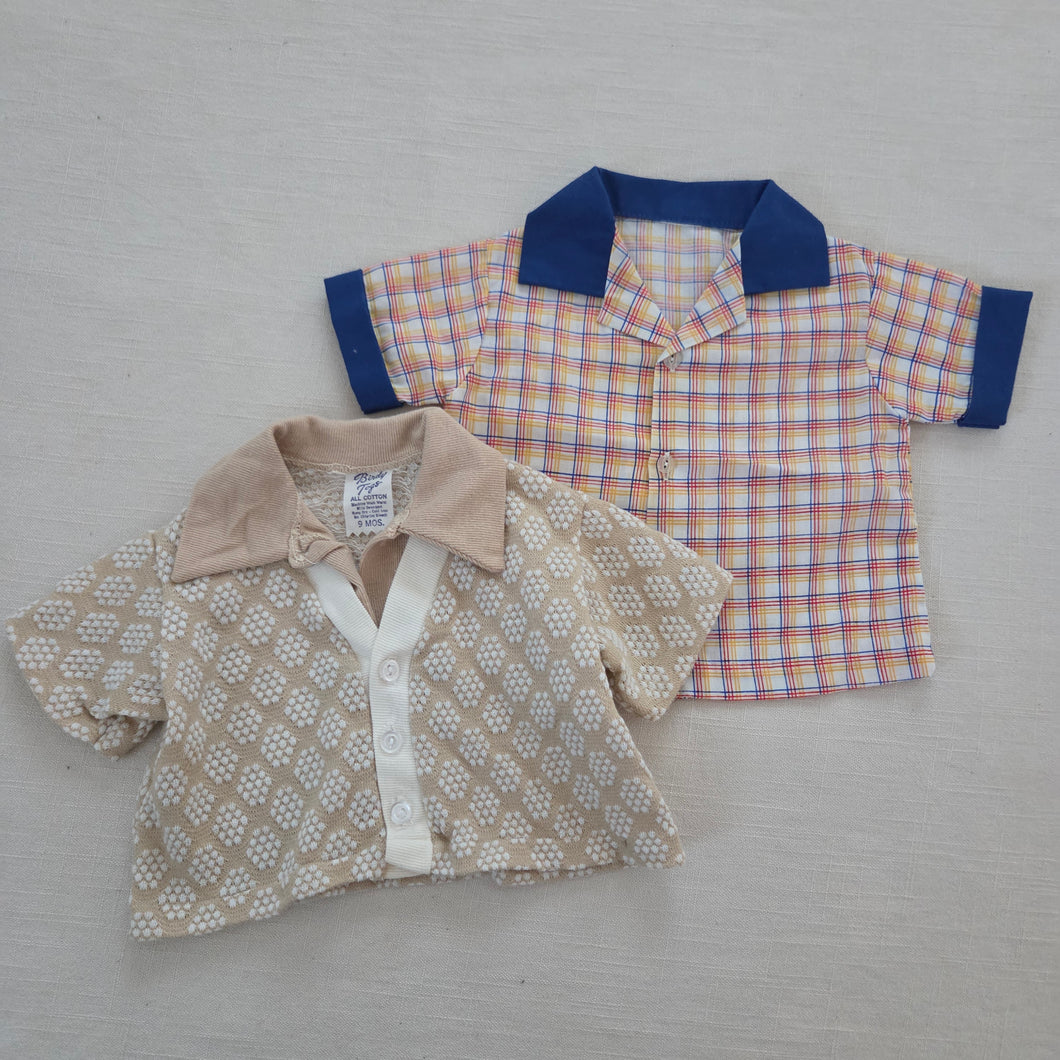 Vintage Boy Tops Bundle 0-3 months