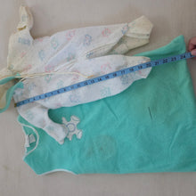 Load image into Gallery viewer, Vintage Matching Set Fleece PJs 0-6 months
