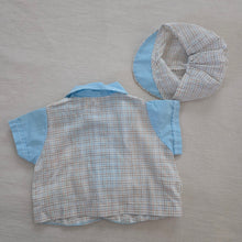 Load image into Gallery viewer, Vintage Matching Shirt + Hat 0-3 months
