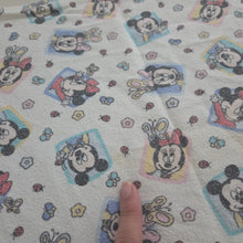 Load image into Gallery viewer, Vintage Baby Mickey &amp; Minnie Receiving Blanket
