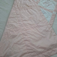 Load image into Gallery viewer, Vintage Embroidered Baby Animals Toddler Quilt Blanket
