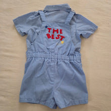 Load image into Gallery viewer, Vintage &quot;The Best Boys&quot; Romper + Shirt Set 4t
