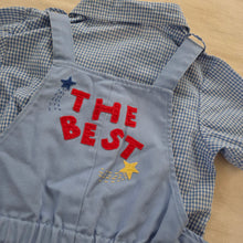 Load image into Gallery viewer, Vintage &quot;The Best Boys&quot; Romper + Shirt Set 4t
