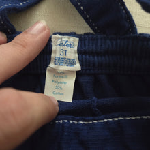 Load image into Gallery viewer, Vintage Anchor Navy Sunsuit 18-24 months
