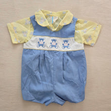 Load image into Gallery viewer, Vintage Bears Jon Jon + Shirt Matching Set 6-9 months
