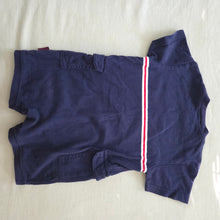 Load image into Gallery viewer, Vintage Gymsport Navy Romper 18-24 months
