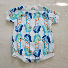 Load image into Gallery viewer, Vintage Healthtex Horse Pattern Romper 3-6 months
