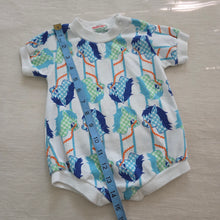 Load image into Gallery viewer, Vintage Healthtex Horse Pattern Romper 3-6 months
