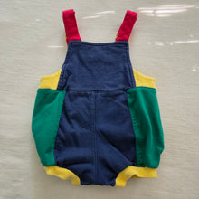 Load image into Gallery viewer, Vintage Gymboree Tractor Color Block Bubble 3-6 months
