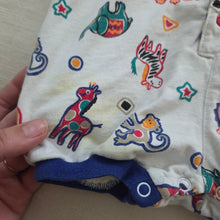 Load image into Gallery viewer, Vintage Gymboree Animals Romper 3-6 months
