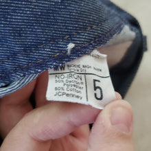 Load image into Gallery viewer, Vintage 70s Dark Jeans 4t
