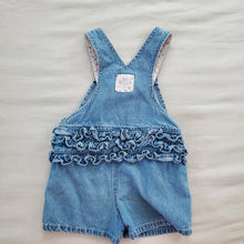 Load image into Gallery viewer, Vintage Y2k Butterfly Shortalls 18-24 months
