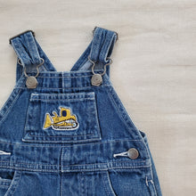 Load image into Gallery viewer, Vintage Bulldozer Shortalls 6-9 months
