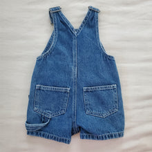 Load image into Gallery viewer, Vintage Bulldozer Shortalls 6-9 months
