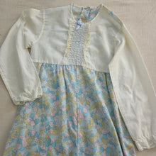 Load image into Gallery viewer, Vintage 70s Floral Pantsuit kids 12
