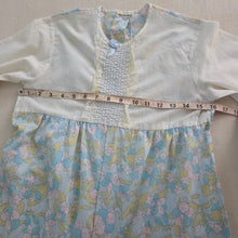 Load image into Gallery viewer, Vintage 70s Floral Pantsuit kids 12
