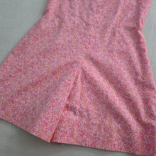 Load image into Gallery viewer, Vintage 70s Pink Floral Romper kids 14/16

