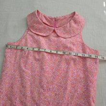 Load image into Gallery viewer, Vintage 70s Pink Floral Romper kids 14/16
