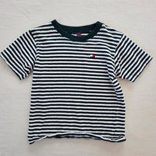 Load image into Gallery viewer, Vintage Tommy Hilfiger Forest Striped Shirt 4t

