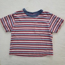 Load image into Gallery viewer, Vintage Striped Pocket Tee 3t
