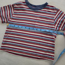 Load image into Gallery viewer, Vintage Striped Pocket Tee 3t
